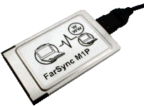 FarSync WAN M1P - PCMCIA synchronous comms card