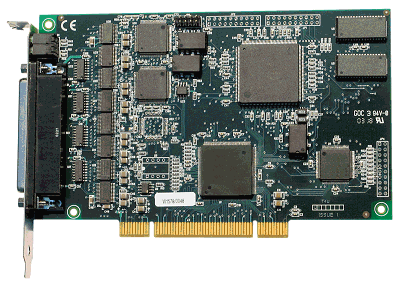 FarSync WAN T4U  - 4 port X.21 / V.35 adapter shown. Click for a larger image